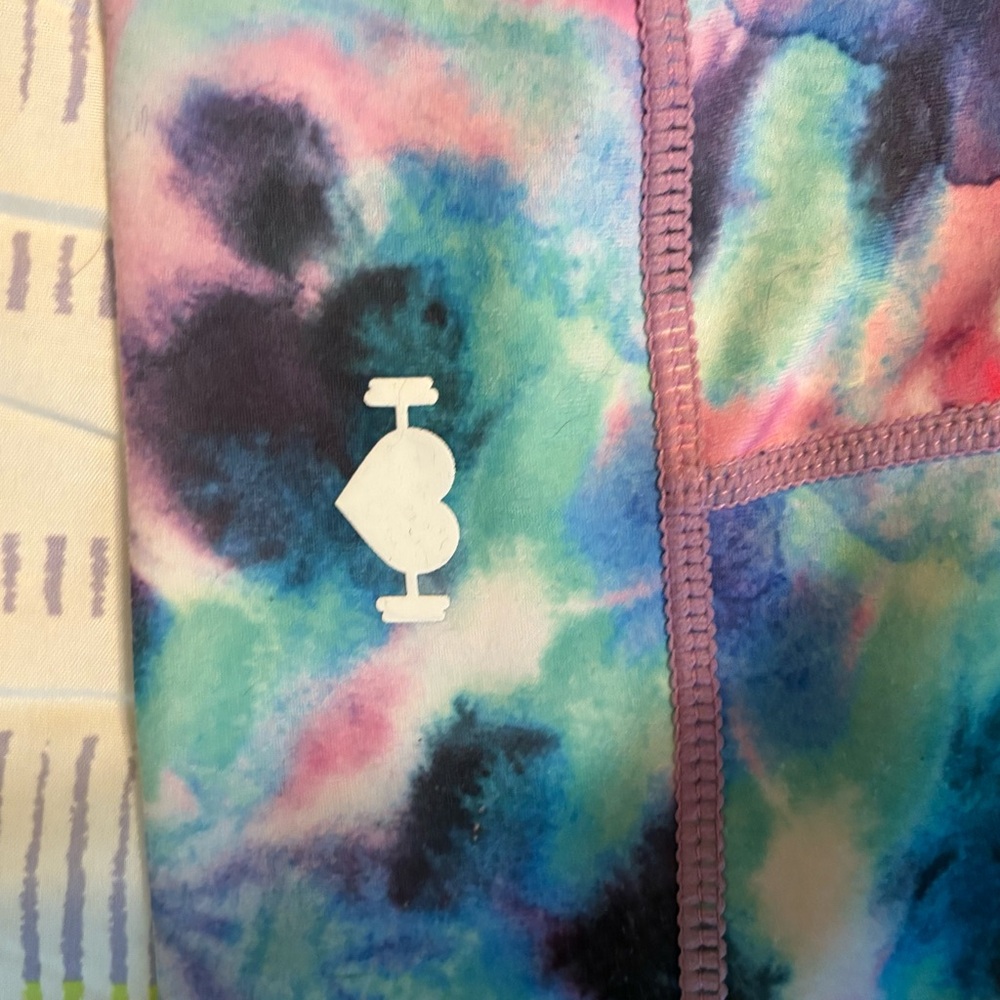 Colorful Tie-Dye Shorts